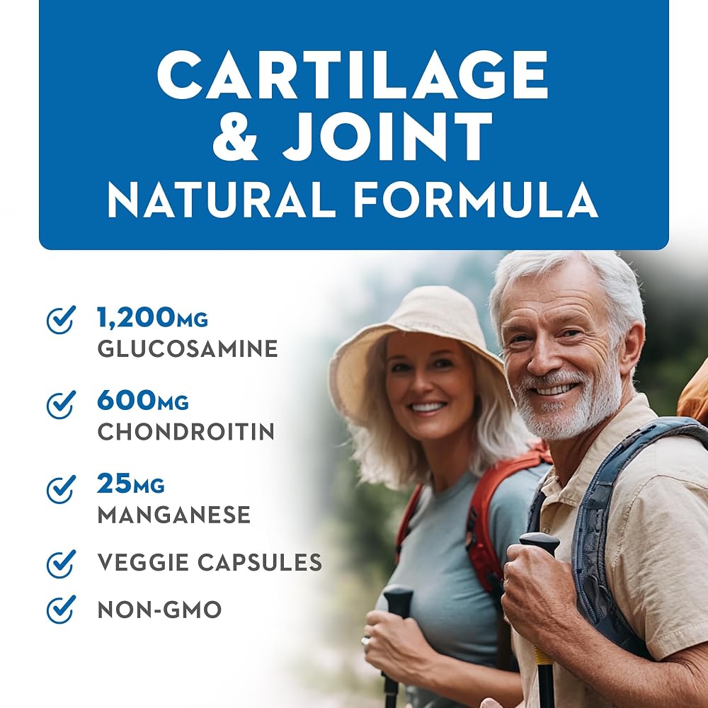 Vitaminerals 128 Glucosamine Chondroitin Complex - 180 Vegetarian Capsules - image 3