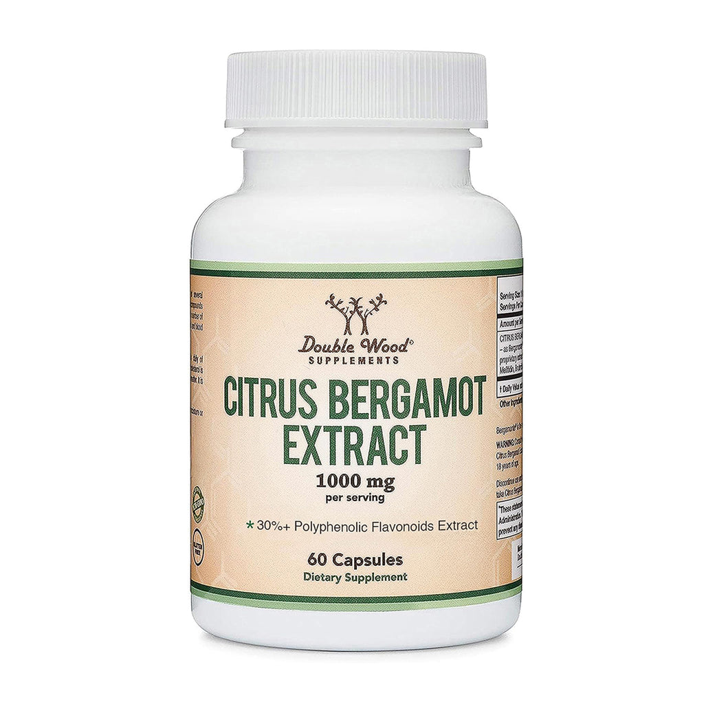 Double Wood Supplements Citrus Bergamot Extract 1000mg - 60 Capsules
