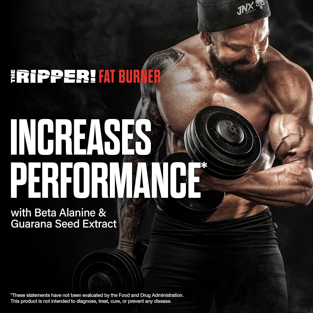 JNX SPORTS The Ripper Thermogenic Fat Burner Pre-Workout Powder - 30 Servings - image 7