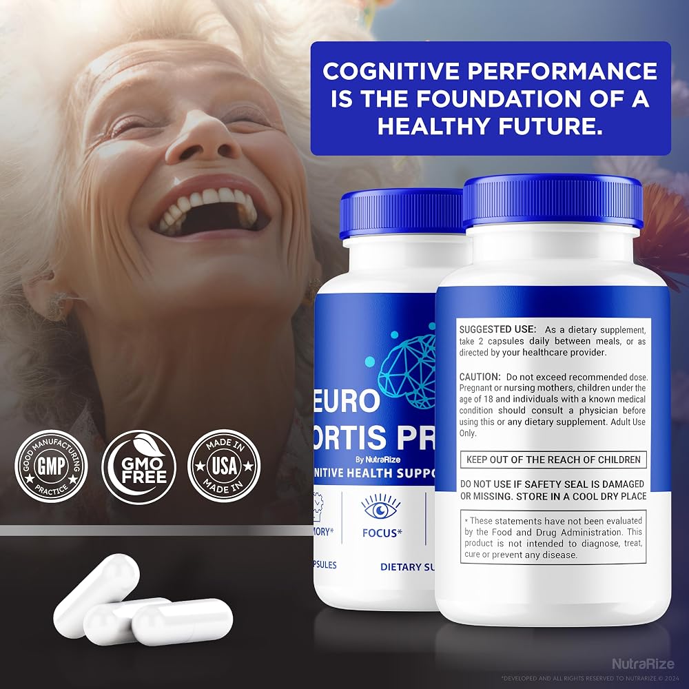 NutraRize Neuro Fortis Pro Capsules for Focus & Memory - 300 Capsules - image 6