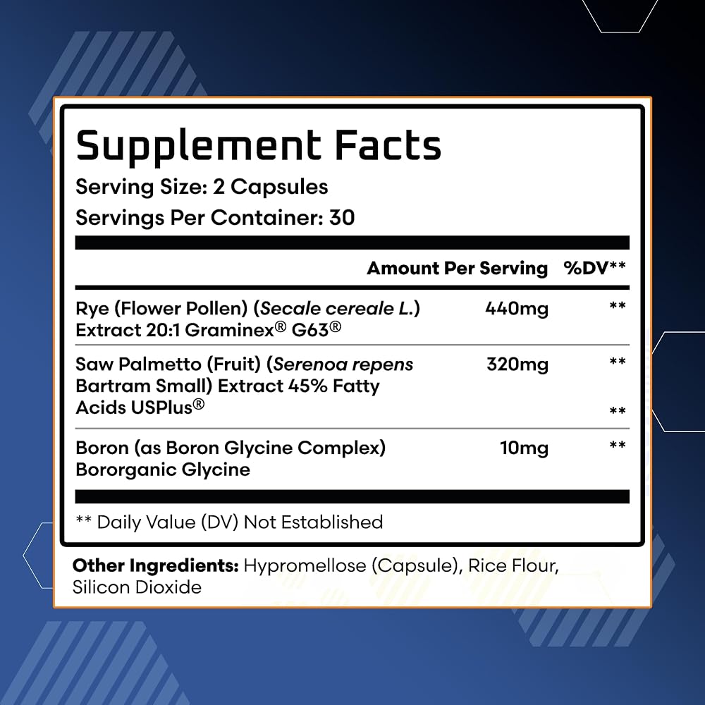 Ben's Natural Health Prostate Power Men's Support - 360 Capsules - image 7