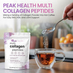 Peakhealth Multi Collagen Peptides Powder - 41 Servings - image 4