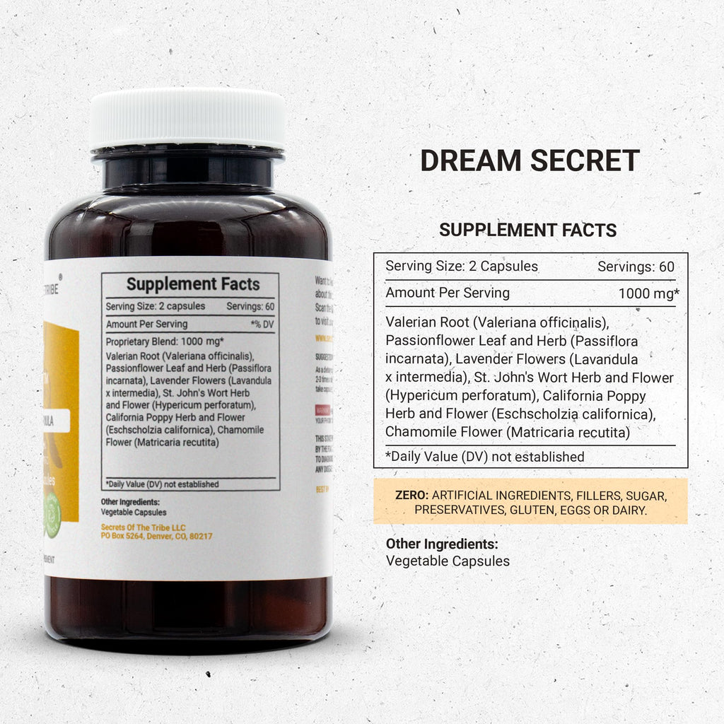 Secrets of the Tribe Dream Secret 60/120 Capsules