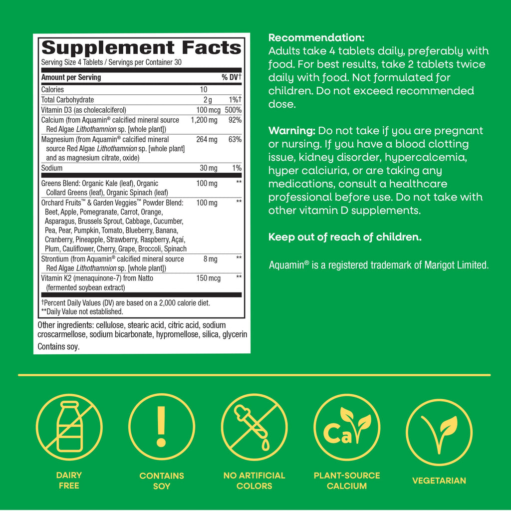 Nature's Way Alive! Calcium Bone Support - 120 Tablets - image 6