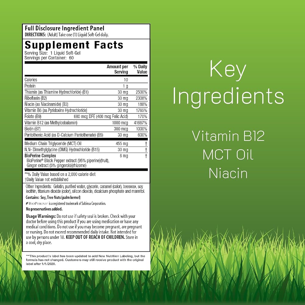 Irwin Naturals Quick Release B-12 Cellular Energy Support - 60 Softgels - image 2