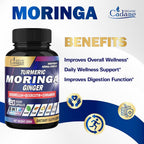 Organic Cadane Moringa Capsules with Turmeric & Boswellia - image 3