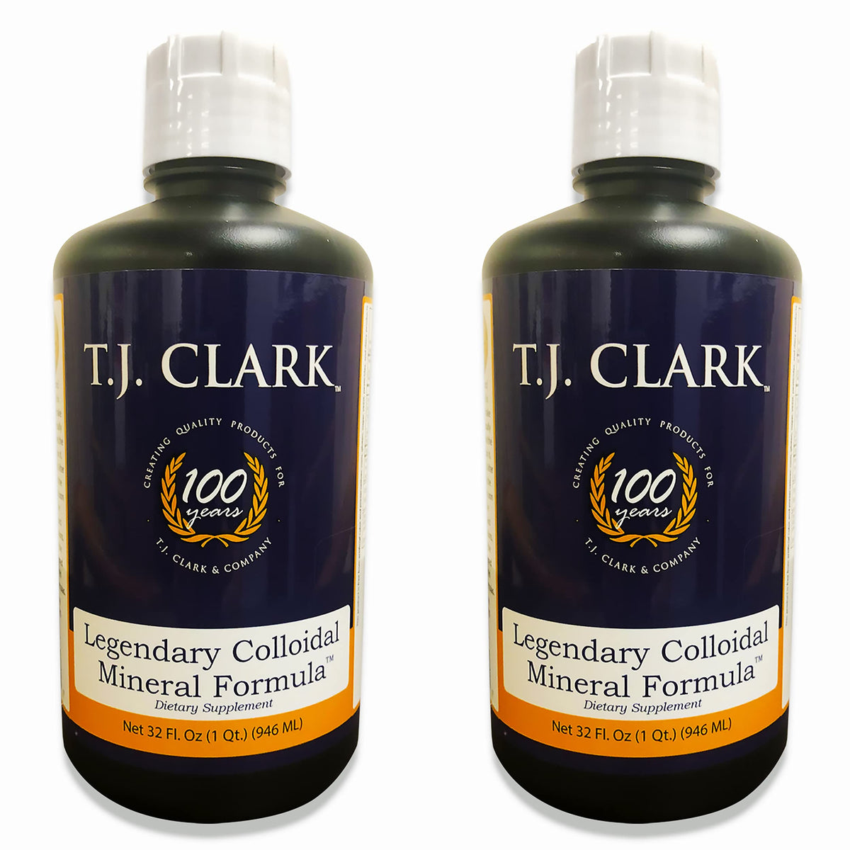 T.J. Clark Legendary Colloidal Mineral Formula - 64 Fl Oz