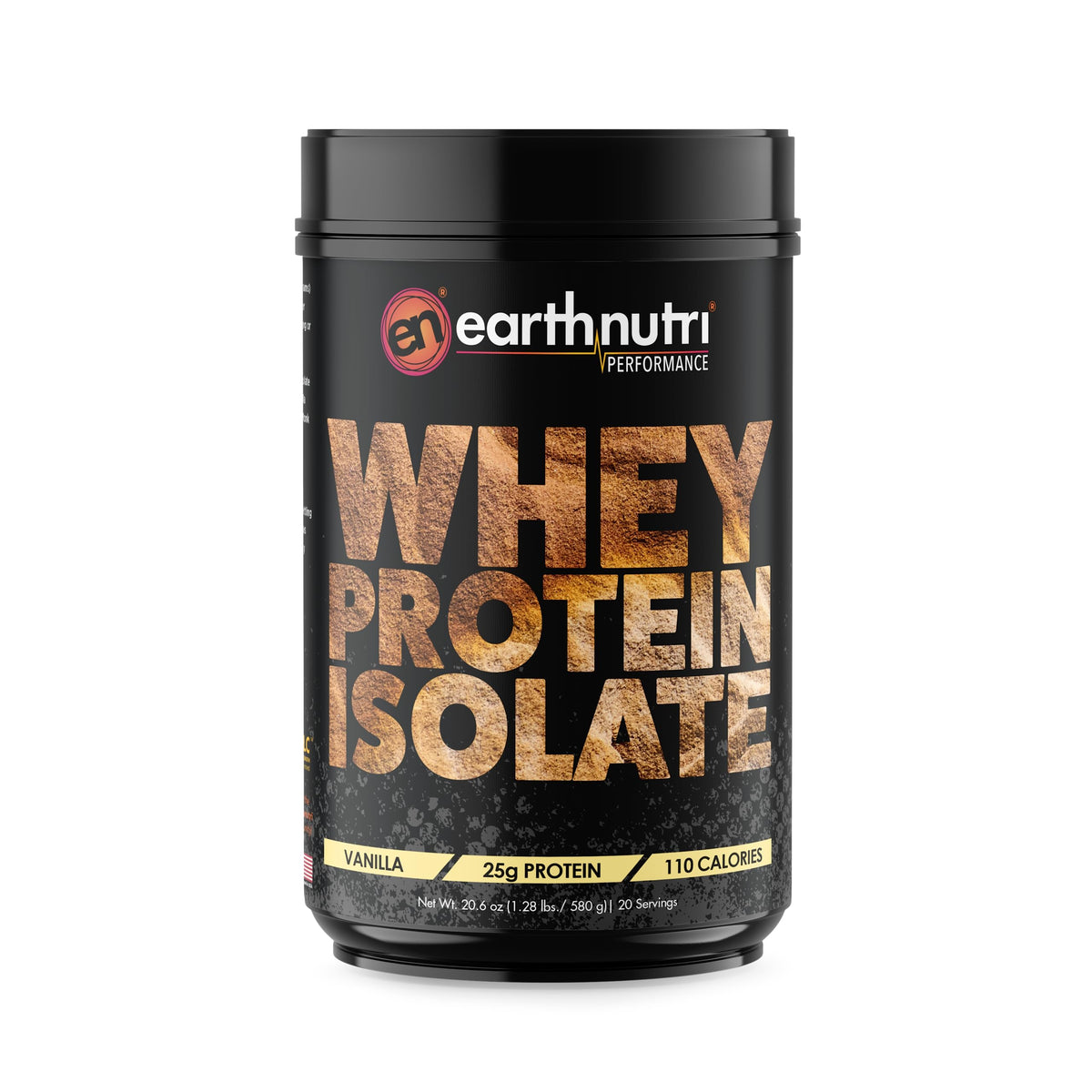 EarthNutri - Whey Isolate Protein Powder for Workout and Muscle