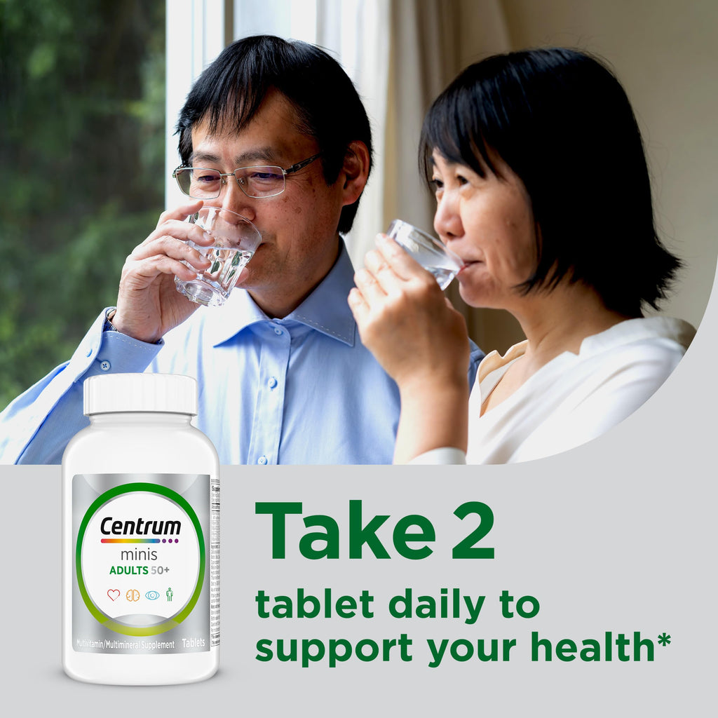 Centrum Silver Minis Multivitamin for Adults 50+ - 320 Tablets - image 4