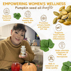 vibraxlabs Pumpkin Seed Oil - 100% Cold Pressed Pure 1000mg - image 2