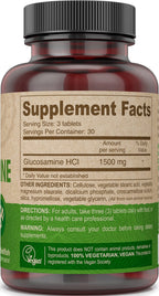 DEVA Vegan Glucosamine Tablets - 90 Count - image 3