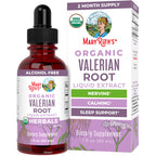 MARYRUTH'S Organic Valerian Root Liquid Drops Sleep Support - 60 Servings