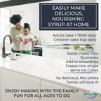 Elderwise Organics Elderberry Syrup Kit 2X - Makes 32oz Each - image 6