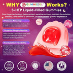 LILICARE 5HTP Gummies with Magnesium Glycinate - Melatonin Free Sleep