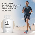 Daily Defense Calcium 1000mg Bone Support Formula - 90 Tablets - image 3