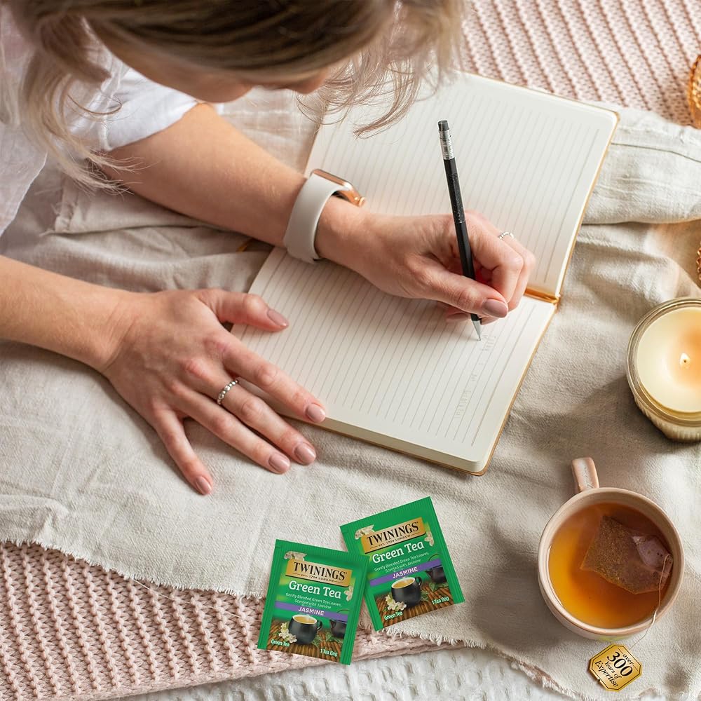 Twinings Green Tea with Jasmine - 20 Teabags - image 3