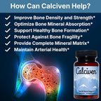 Calciven Natural Bone Support Supplement - 30 Capsules - image 2