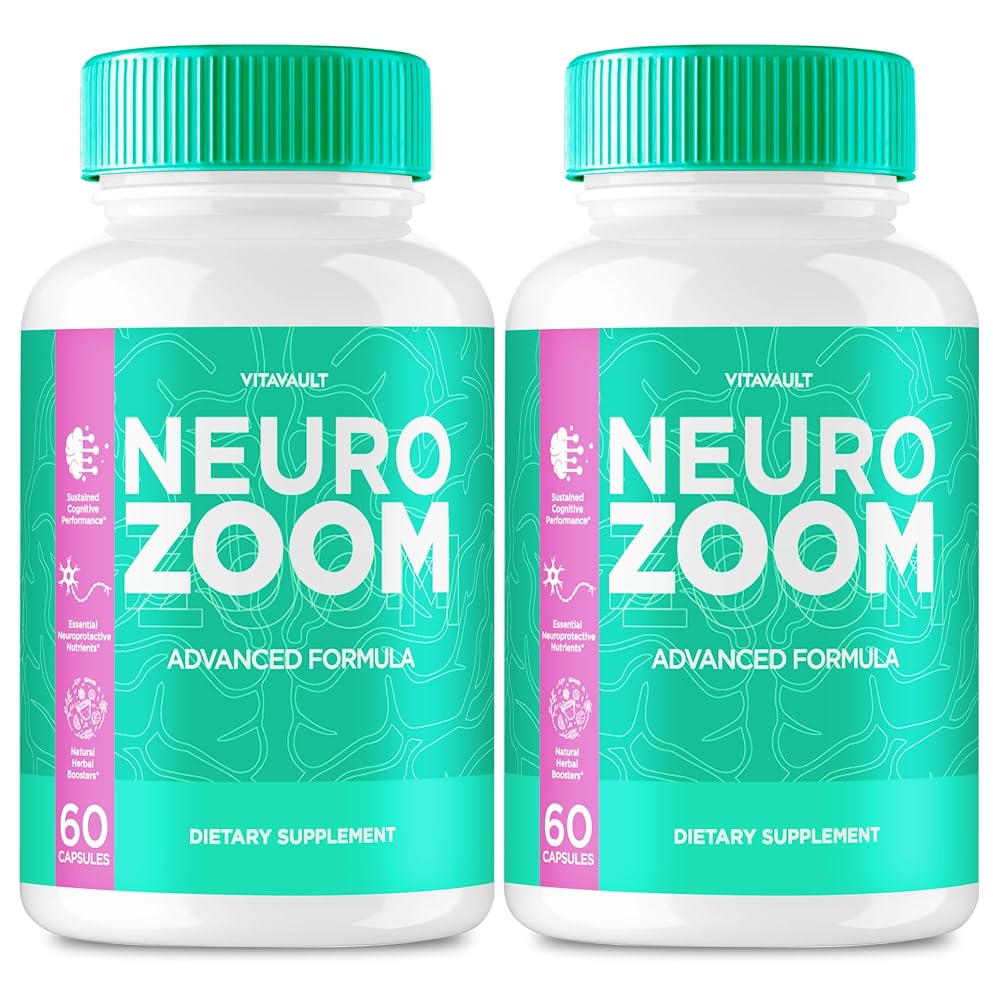 Vitavault Neuro Zoom Capsules for Memory and Brain Health - 120 Capsules
