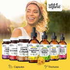Wild & Organic Organic Dandelion Root Liquid Extract - Dandelion Root