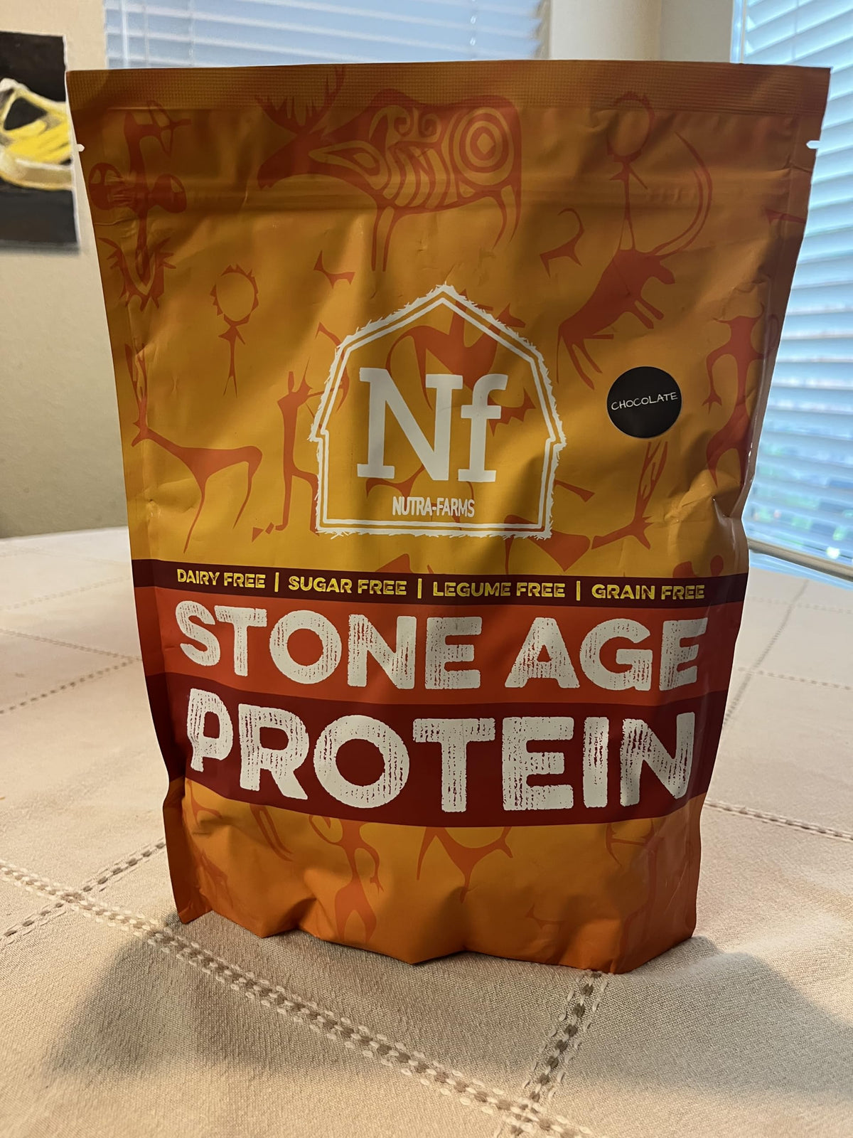 Nutra-Farms Stone Age Protein Powder Chocolate - 30 Servings - image 2