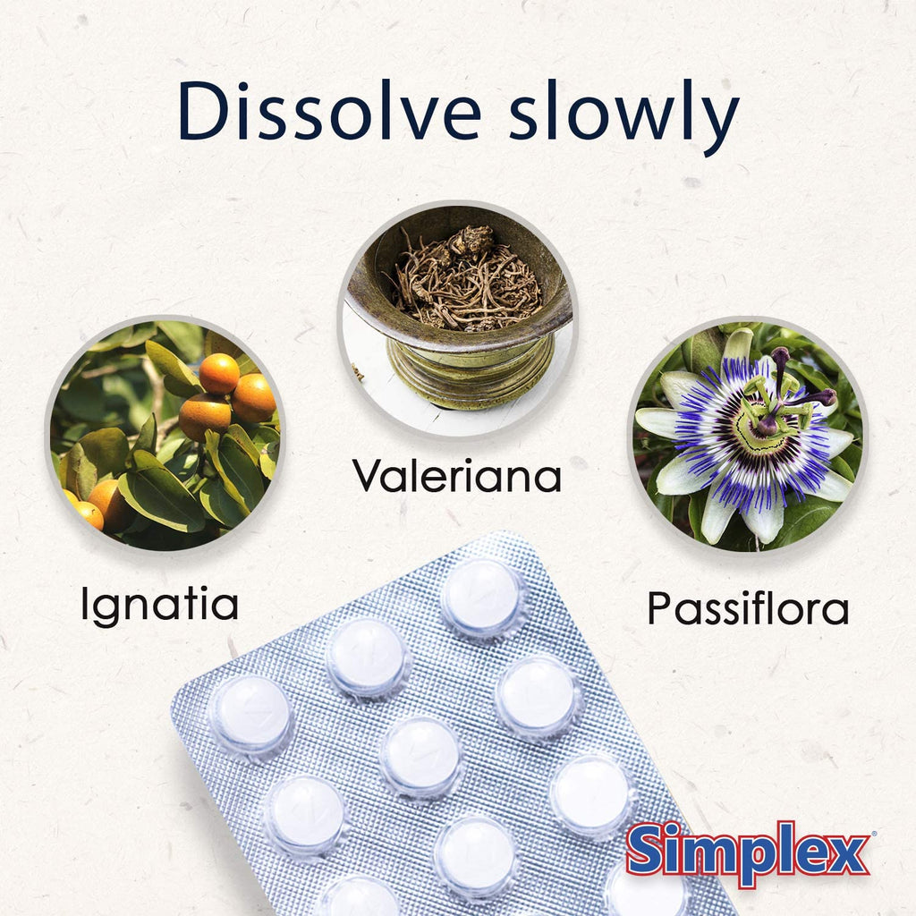 Nartex Simplex Homeopathic Sedative Tablets - 60 Count - image 4