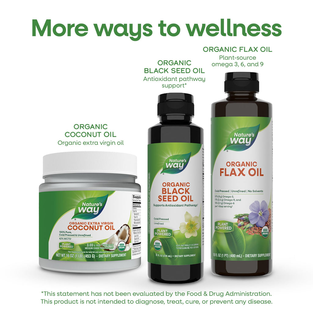Nature's Way Organic Black Seed Oil - 8 Fl Oz - image 8