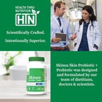 Health Thru Nutrition Skineu Probiotic + Prebiotic - 30 Vegetarian Capsules - image 5