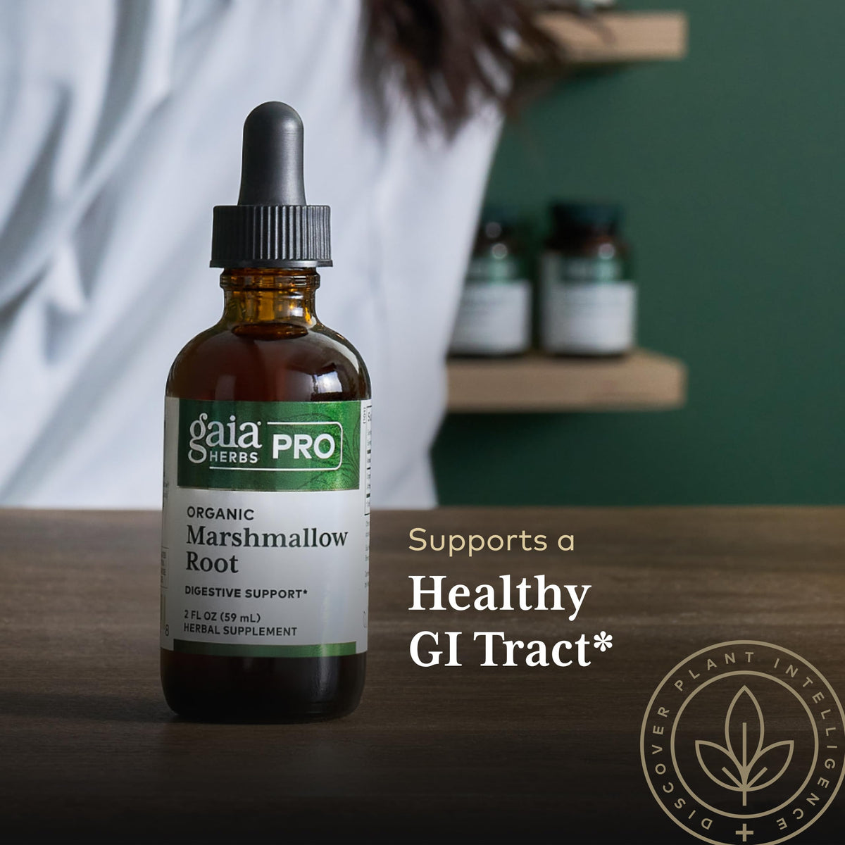 Gaia Herbs PRO Organic Marshmallow Root Liquid - 2 fl oz - image 5