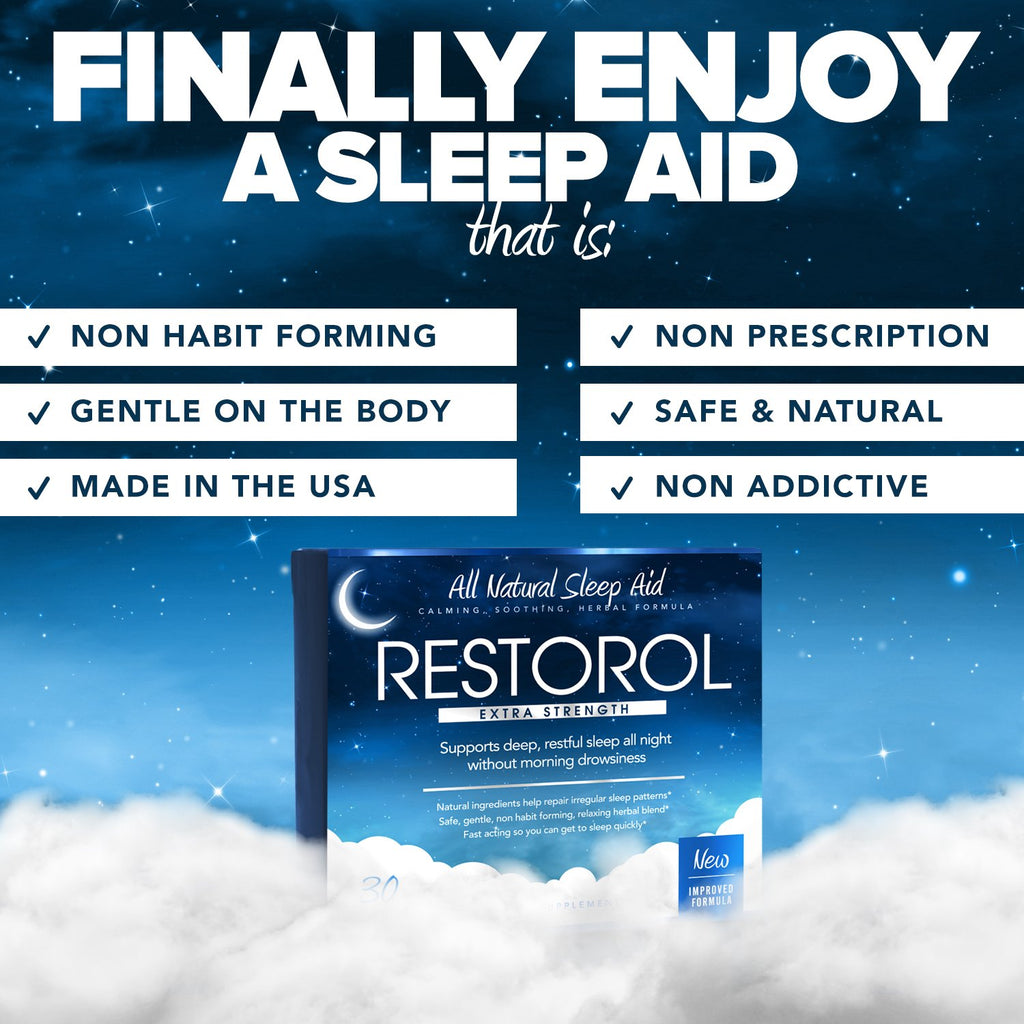 Restorol Natural Sleep Aid - 30 Tablets - image 4