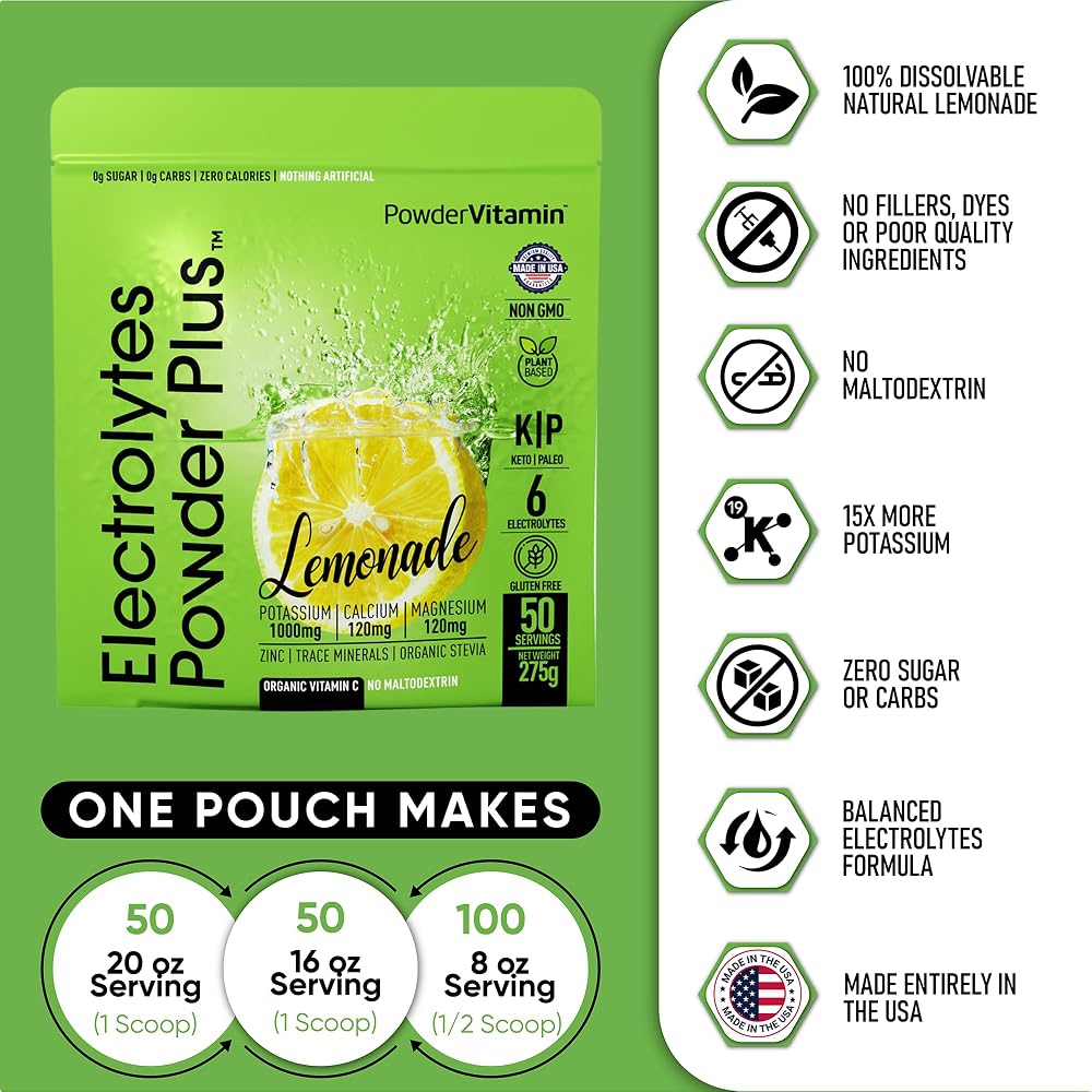 PowderVitamin Electrolytes Powder Plus