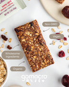GoMacro MacroBar Organic Vegan Protein Bars