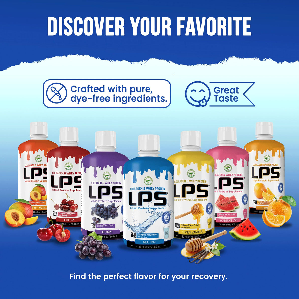 Nutritional Designs Sugar-Free Liquid Collagen & Whey Protein