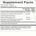 Natura Health Products Quercetin Plus Bromelain Vitamin C & Nettle - 90 Capsules - image 5