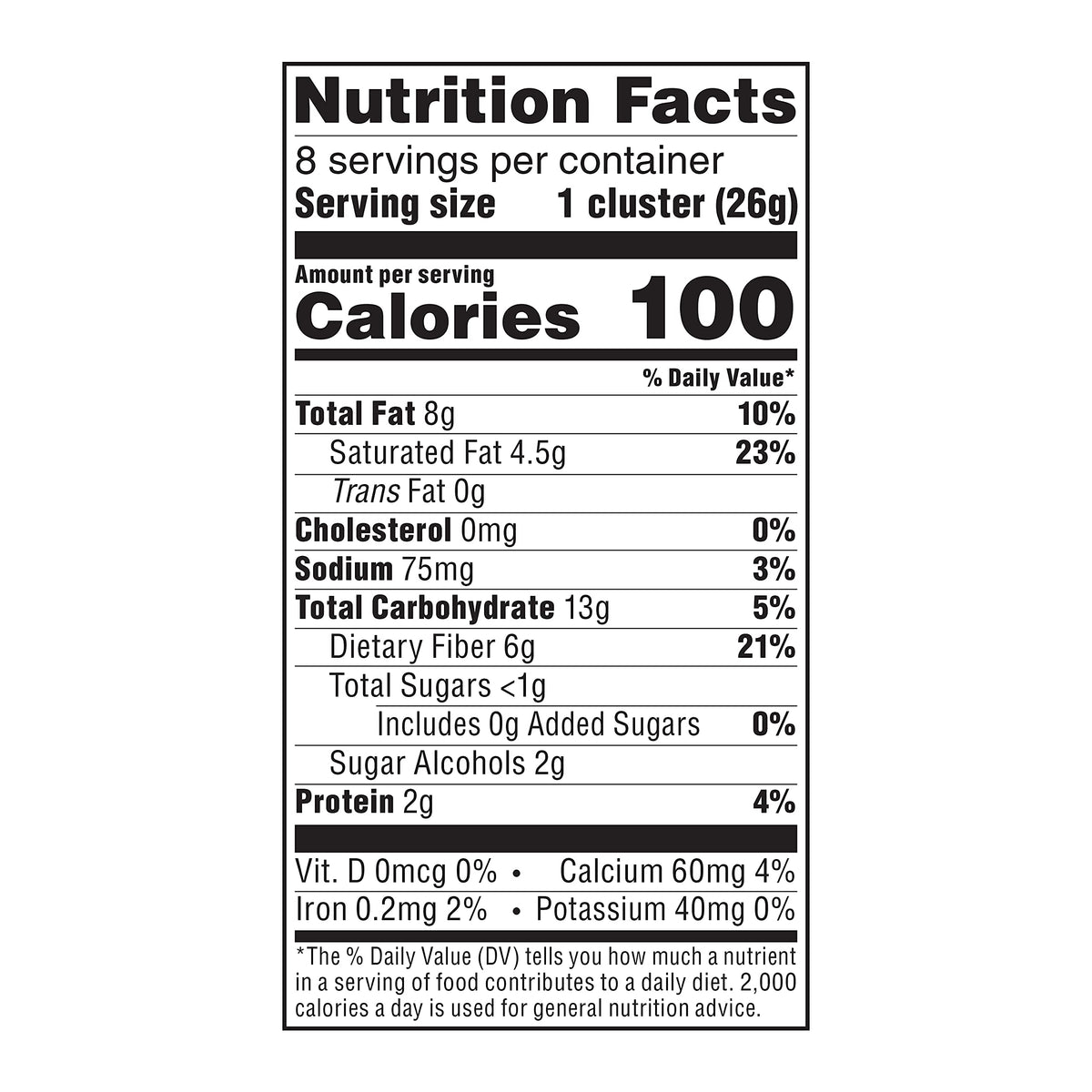 Atkins Caramel Almond Clusters Keto Nutrition Bar - 8 Count - image 10