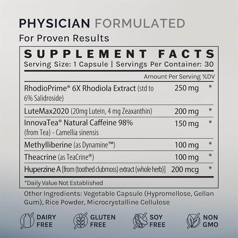 InfiniWell Focus Supplement Nootropic Brain Health - 30 Capsules - image 5