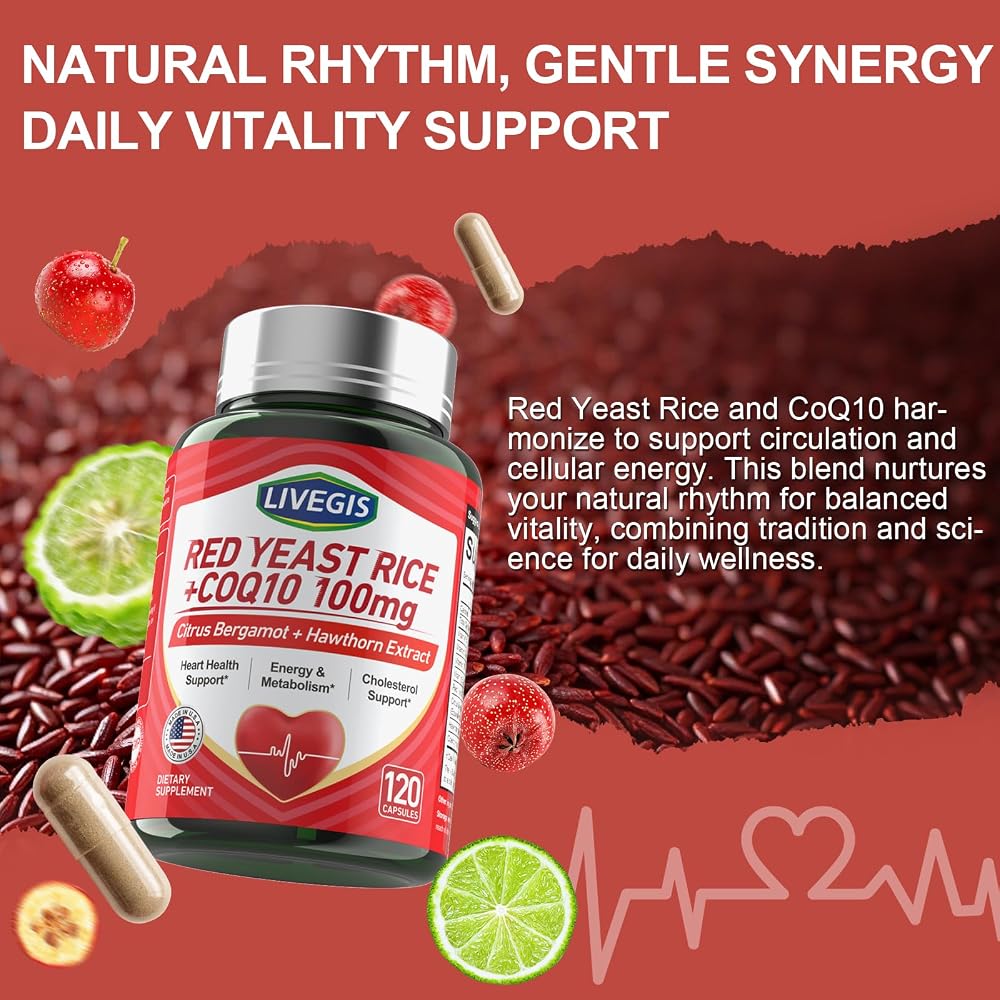 LIVEGIS CoQ10 200mg Softgels, Ultra CoQ10 Ubiquinone 200mg