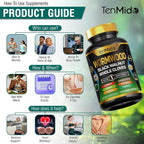Tenmido Wormwood Capsules 10-in-1 Formula - 150 Capsules - image 6