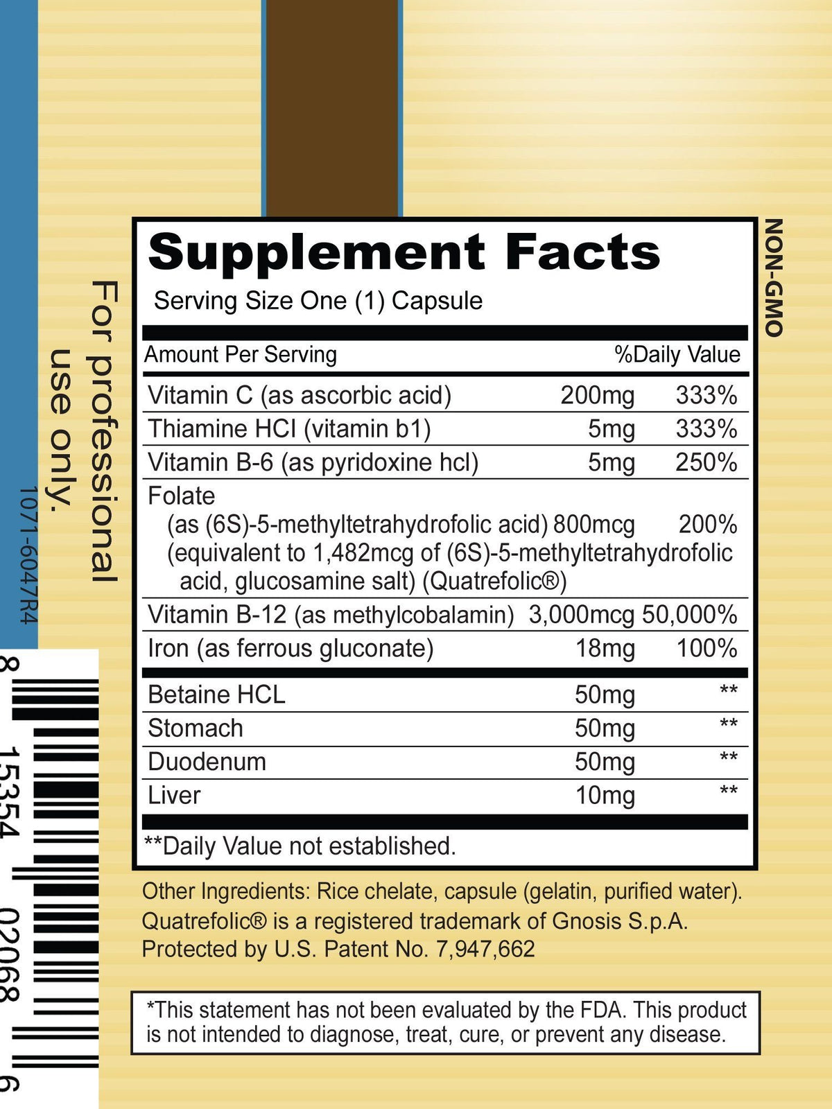 Priority One Hemo-X Iron Supplement - 120 Capsules - image 3