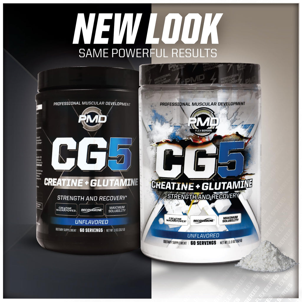 PMD Sports CG5 Creatine & L-Glutamine Powder - 60 Servings - image 2