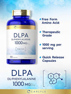 Carlyle DL-Phenylalanine 1000mg - 180 Capsules - image 3