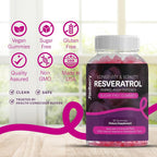 Redberry Organics Resveratrol 1500mg Gummies - 60 Count - image 7