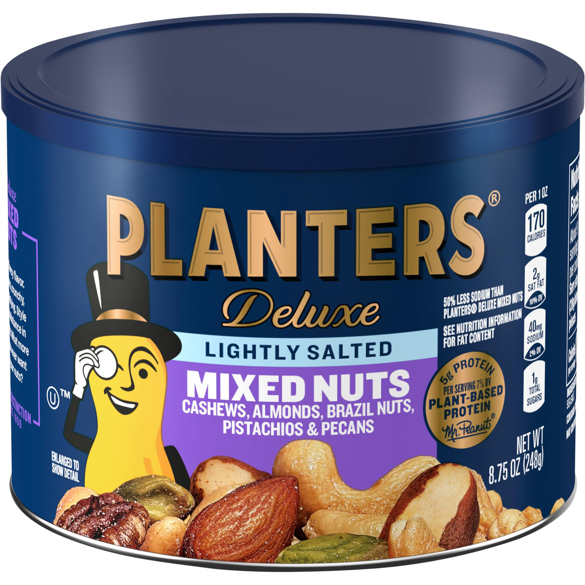 PLANTERS Deluxe Lightly Salted Mixed Nuts - 8.75 oz