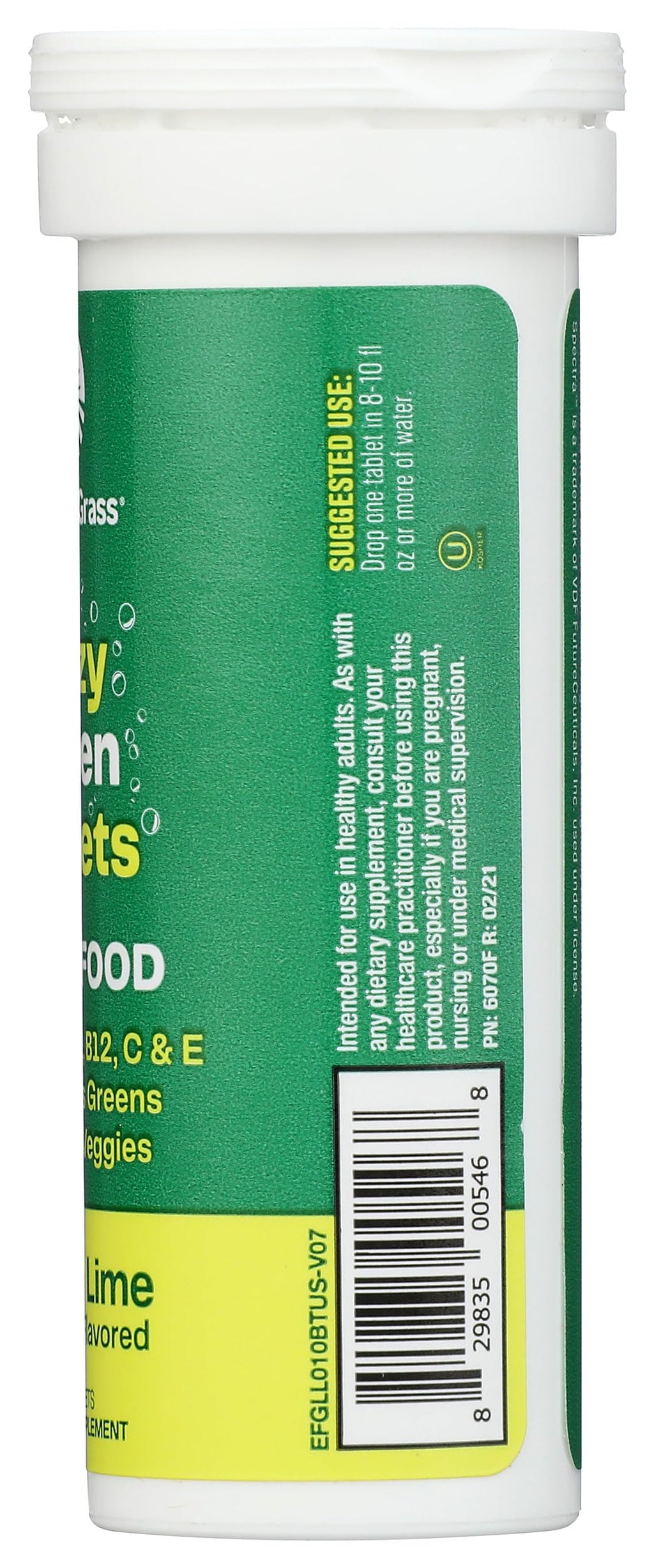 Amazing Grass Lemon Lime Green Superfood Drink Tabs - 10 Tablets - image 6