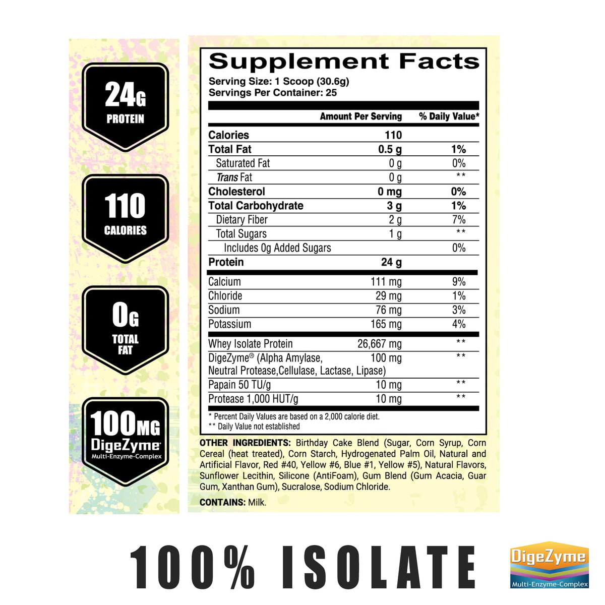 UXO Supplements Post ISO 100% Whey Protein Isolate - 25 Servings - image 2