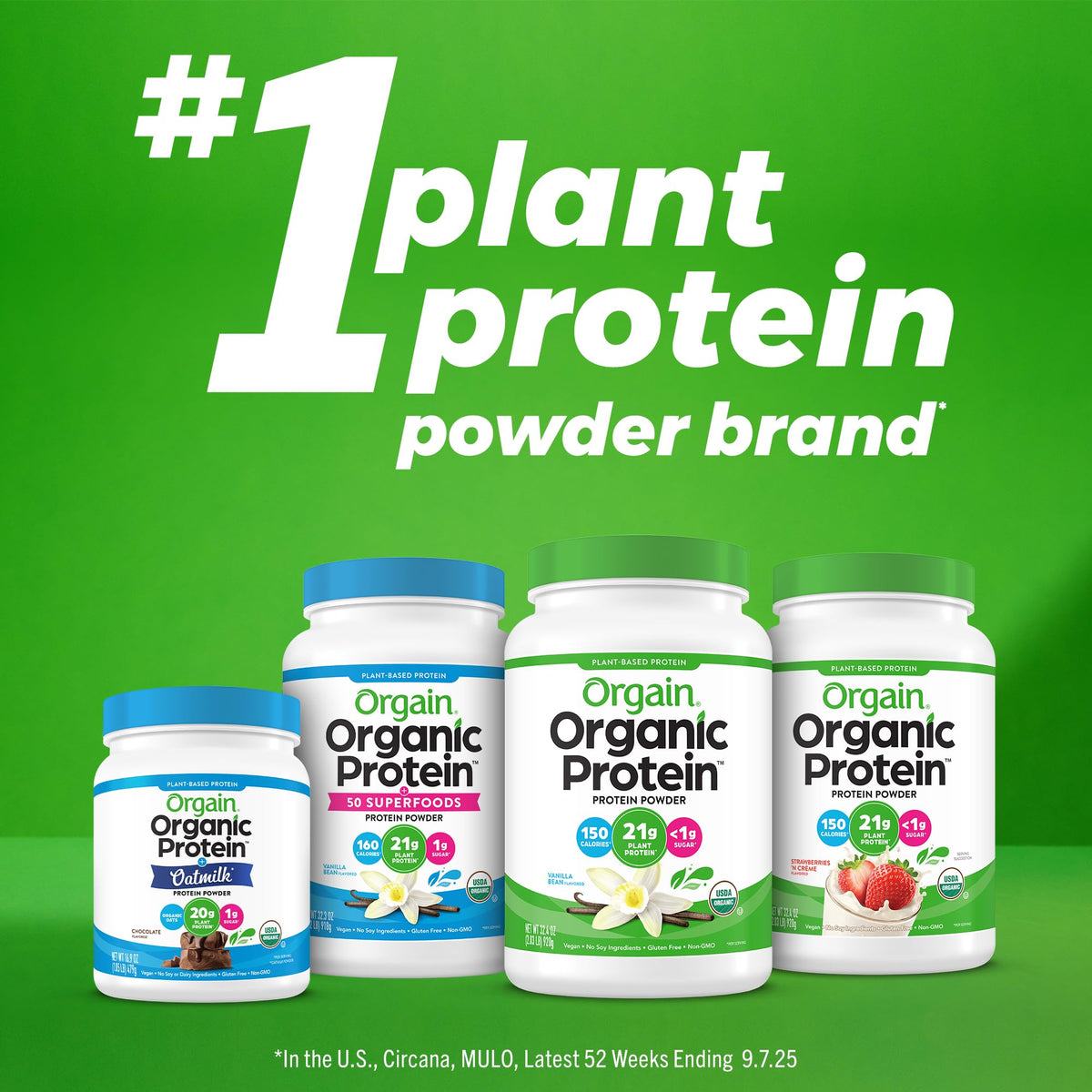 Orgain Organic Vegan Protein Powder + Greens