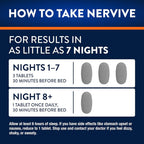 Nervive Nerve Relief PM Sleep Aid with Alpha Lipoic Acid - 30 Tablets - image 2