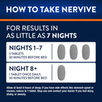 Nervive Nerve Relief PM Sleep Aid with Alpha Lipoic Acid - 30 Tablets - image 2