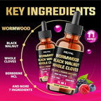 MILIVOL 11in1 Black Walnut Wormwood - Berry Mix Flavor - 1 Fl Oz