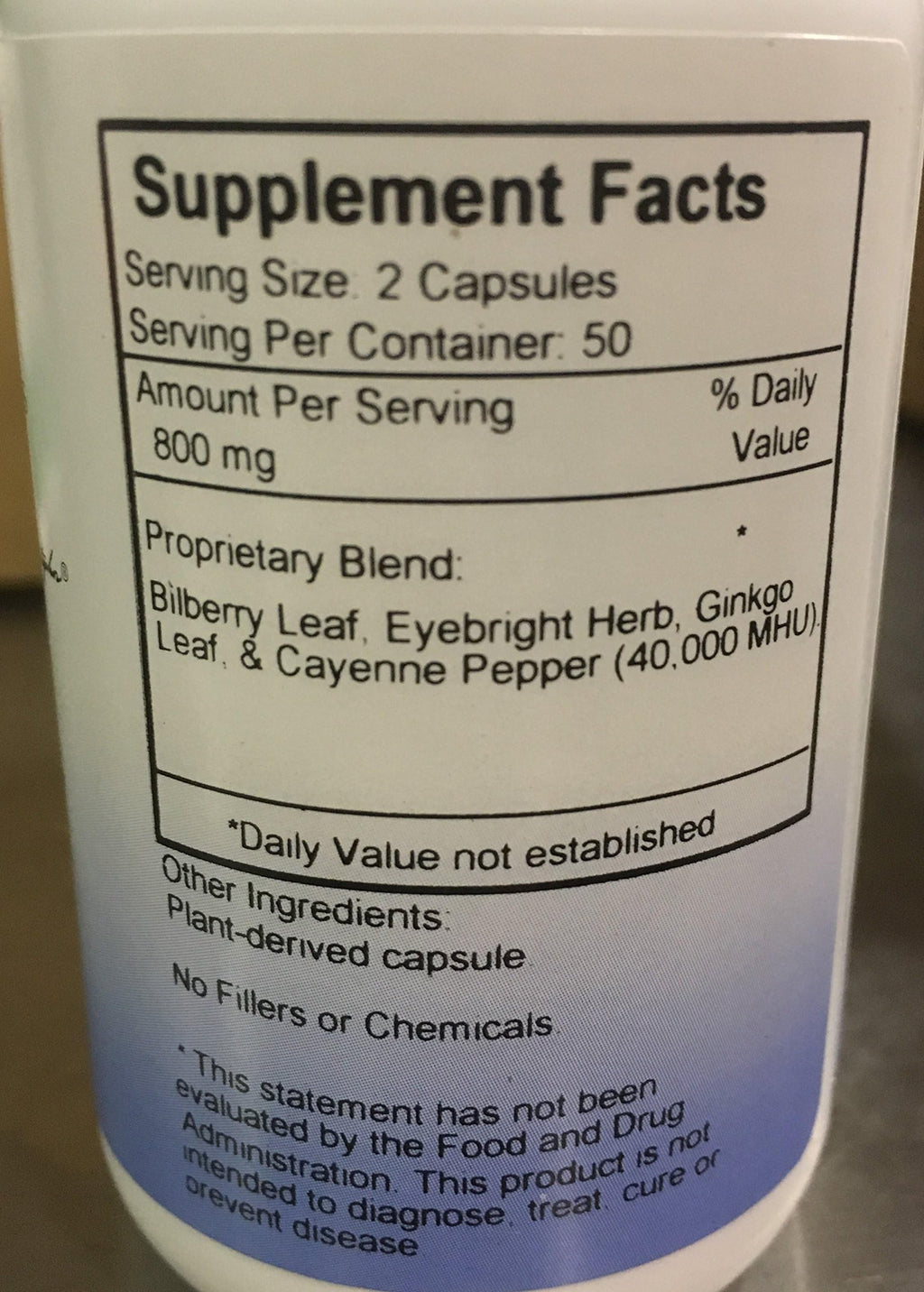 Christopher's Original Formulas Bilberry Eye 425 mg - 100 Vegetarian Capsules - image 3
