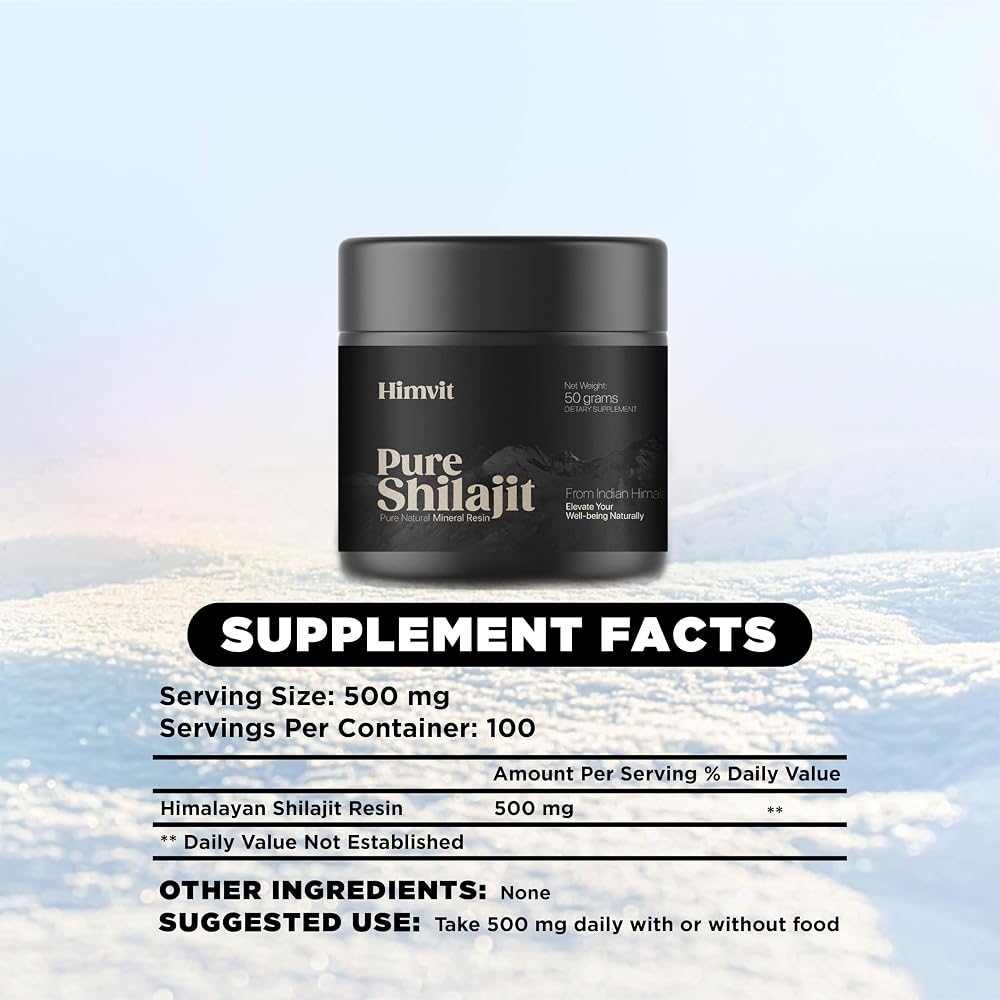 Himvit Pure Himalayan Organic Shilajit Resin - 50 Grams - image 6